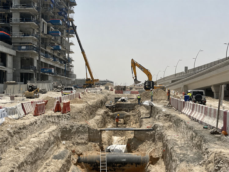 Bridge District and U turn – Roads & Infrastructure works