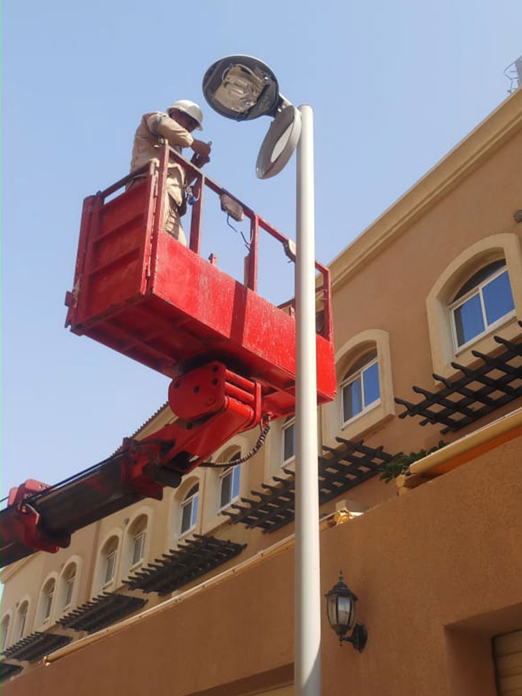 Maintenace of Street lights at JP JVC JVT