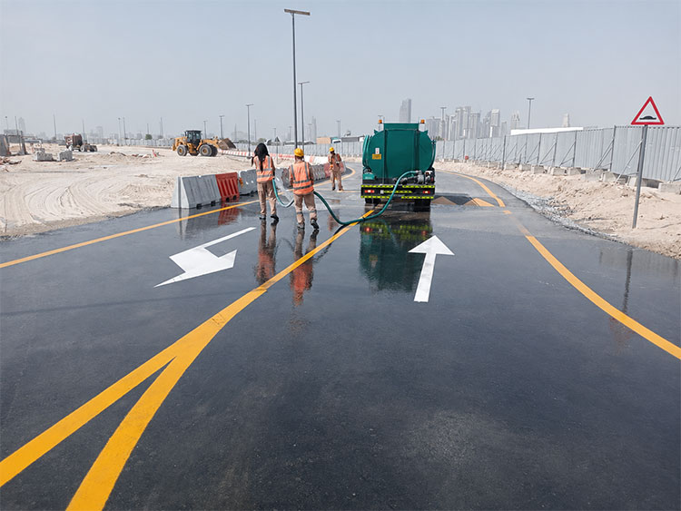 Temporary Access Road for Horizon